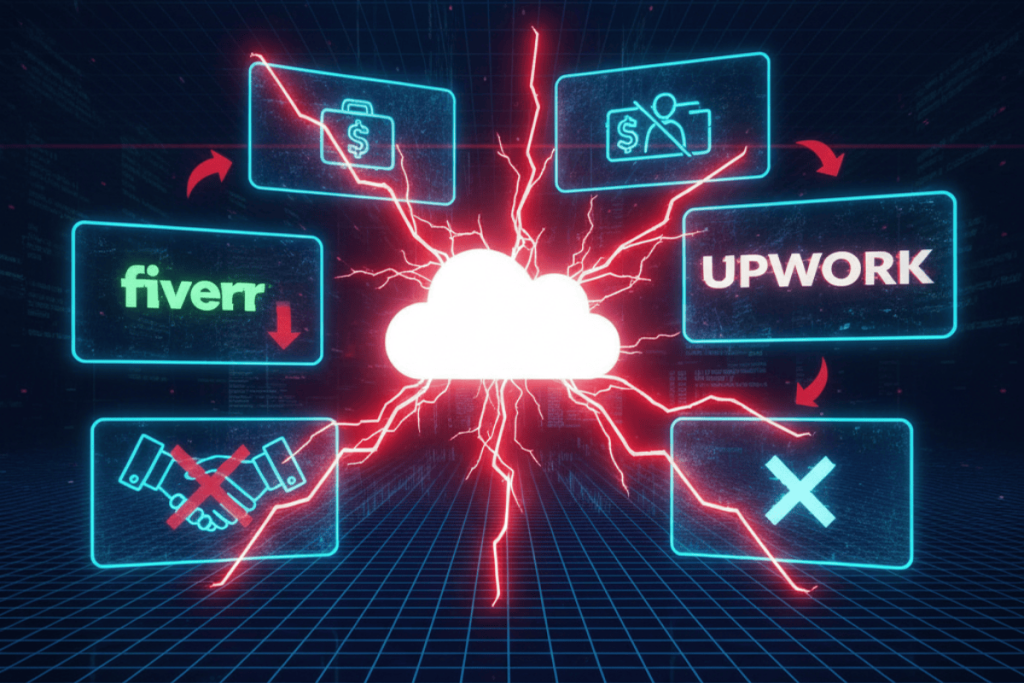 Cloudflare Glitches Disrupted Upwork Jobs