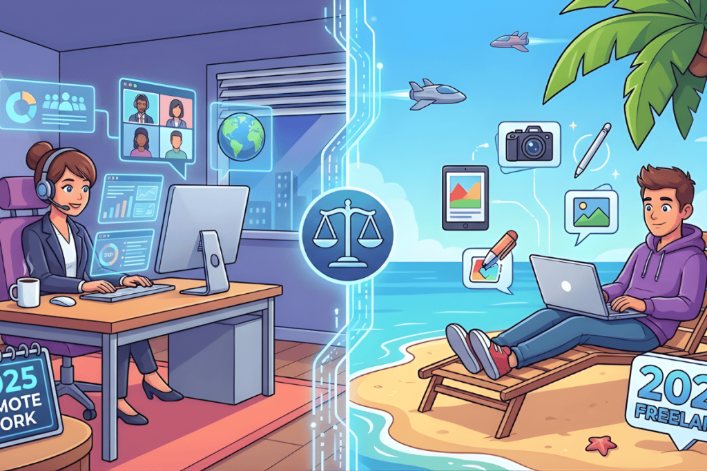 Remote Work vs Freelancing