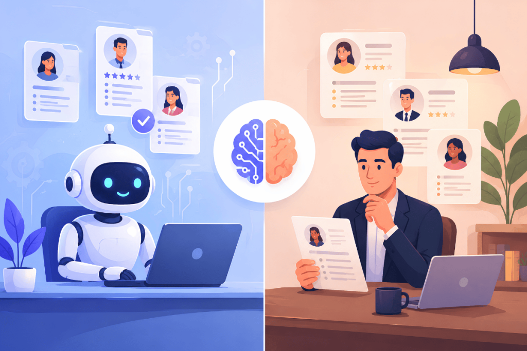 AI vs Human Recruitment Efficiency: Which Works Better in 2026?