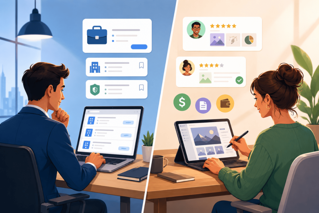 Job Board vs Freelance Marketplace